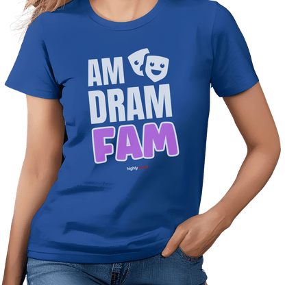 Am Fam Dram T-Shirt - Print Material