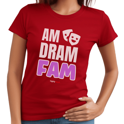 Am Fam Dram T-Shirt - Print Material