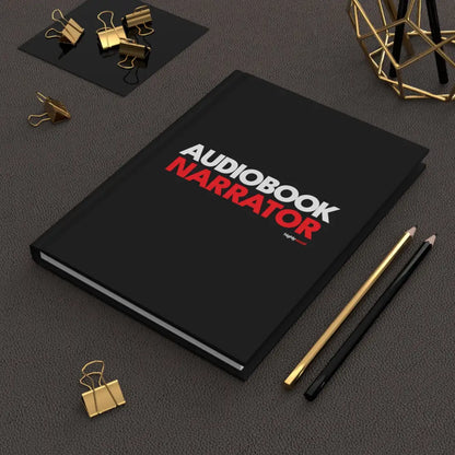 Audiobook Narrator Journal - Black - Highly Vocal