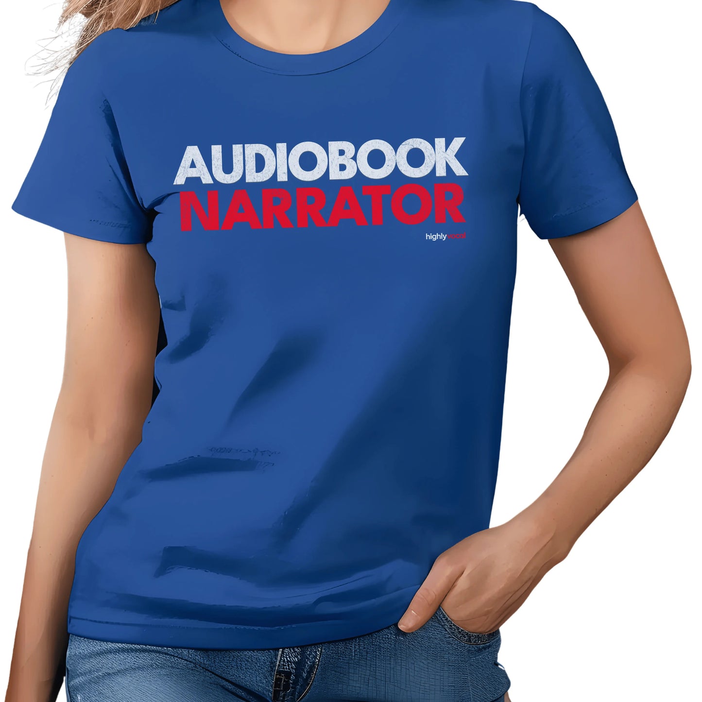 Audiobook Narrator T - Shirt for Voice Actors and Voiceovers - Highly Vocal