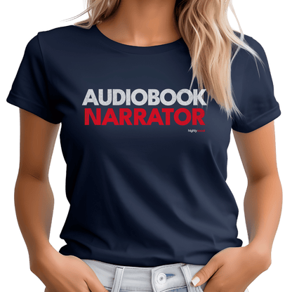 Audiobook Narrator T-Shirt