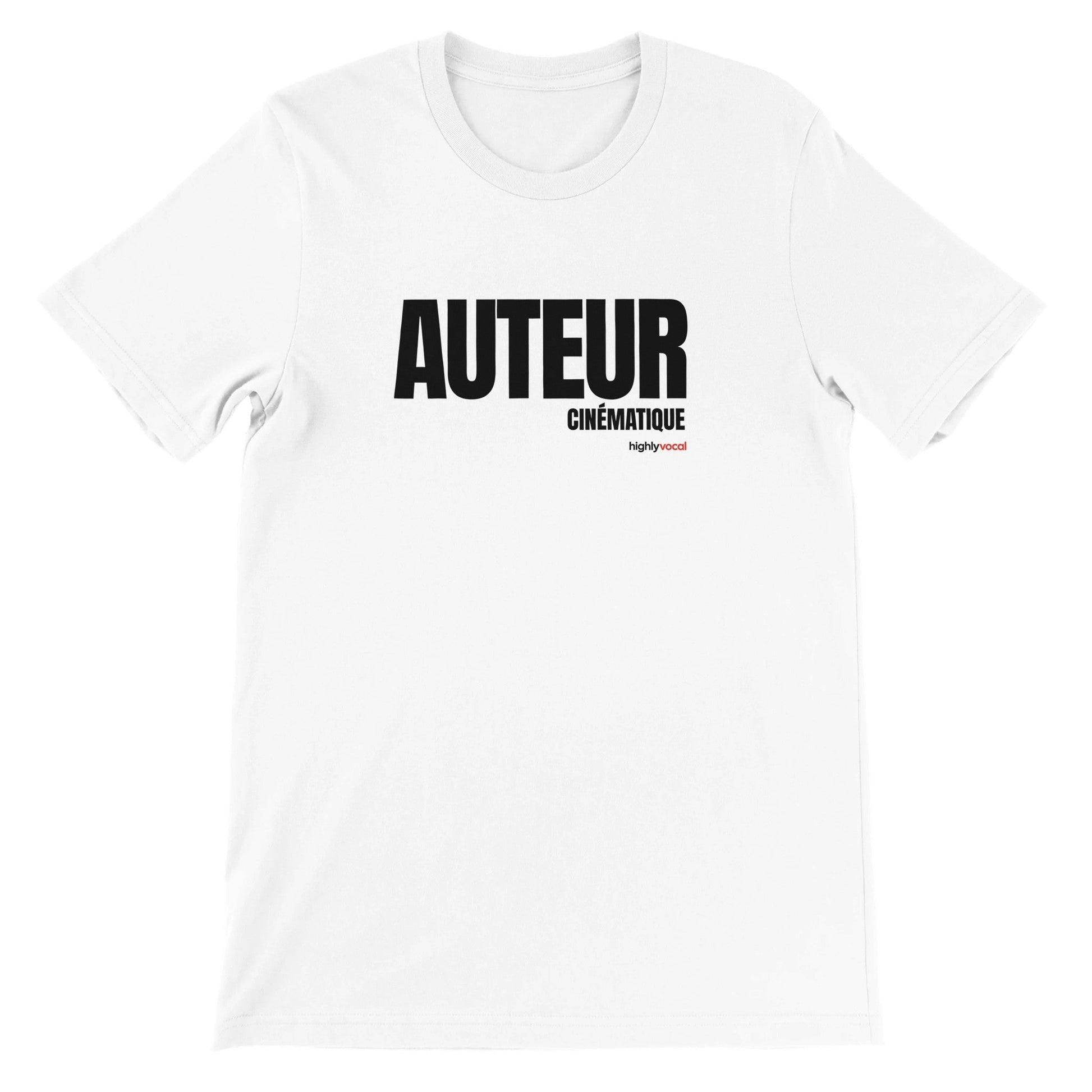 Auteur T-Shirt - Print Material