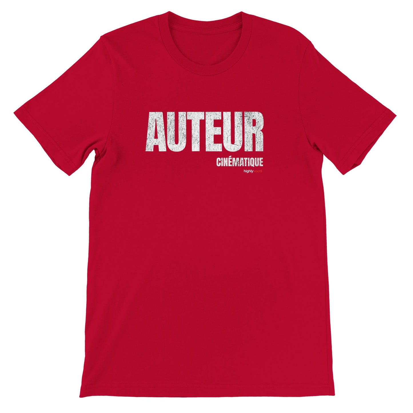 Auteur T-Shirt - Print Material