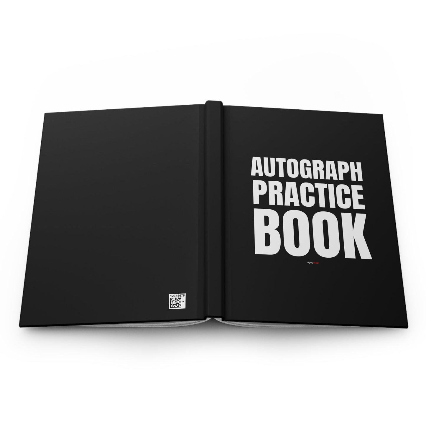 Autograph Practice Journal