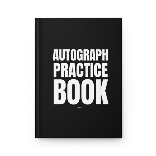 Autograph Practice Journal