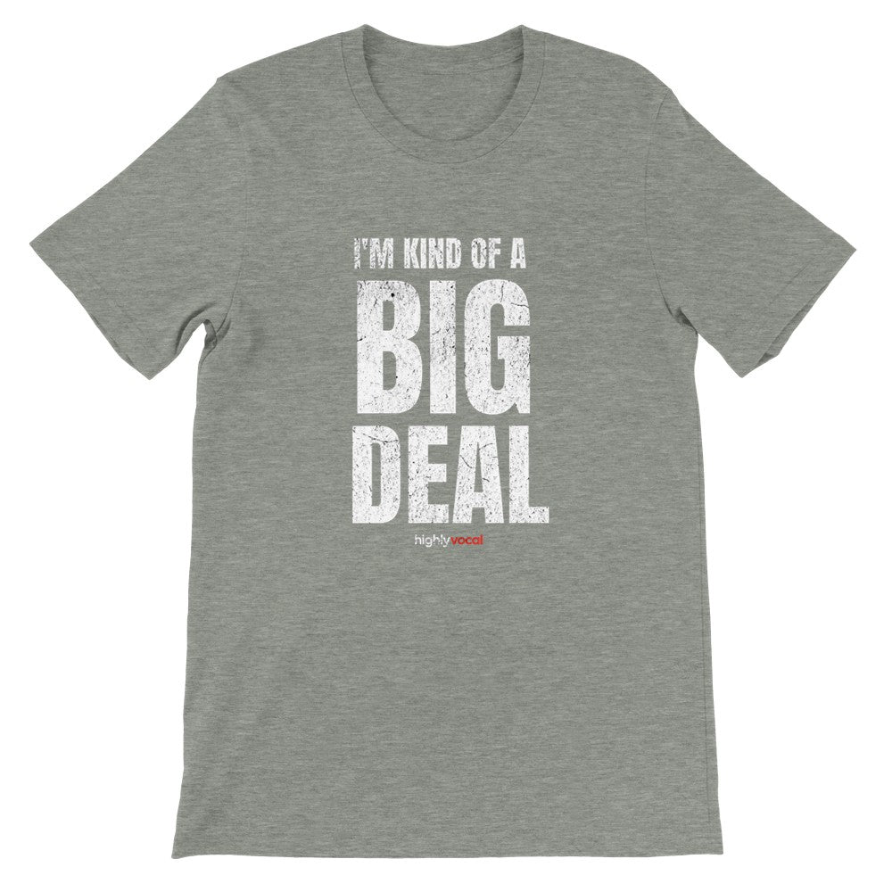 Big Deal T-Shirt T-Shirt - Athletic Heather / S - Print Material