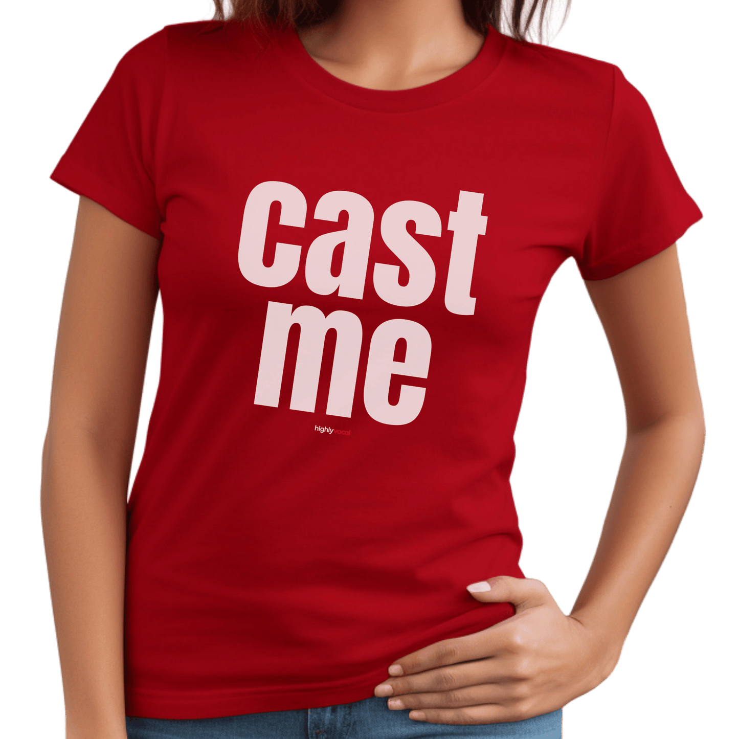 Cast Me T-Shirt - Print Material