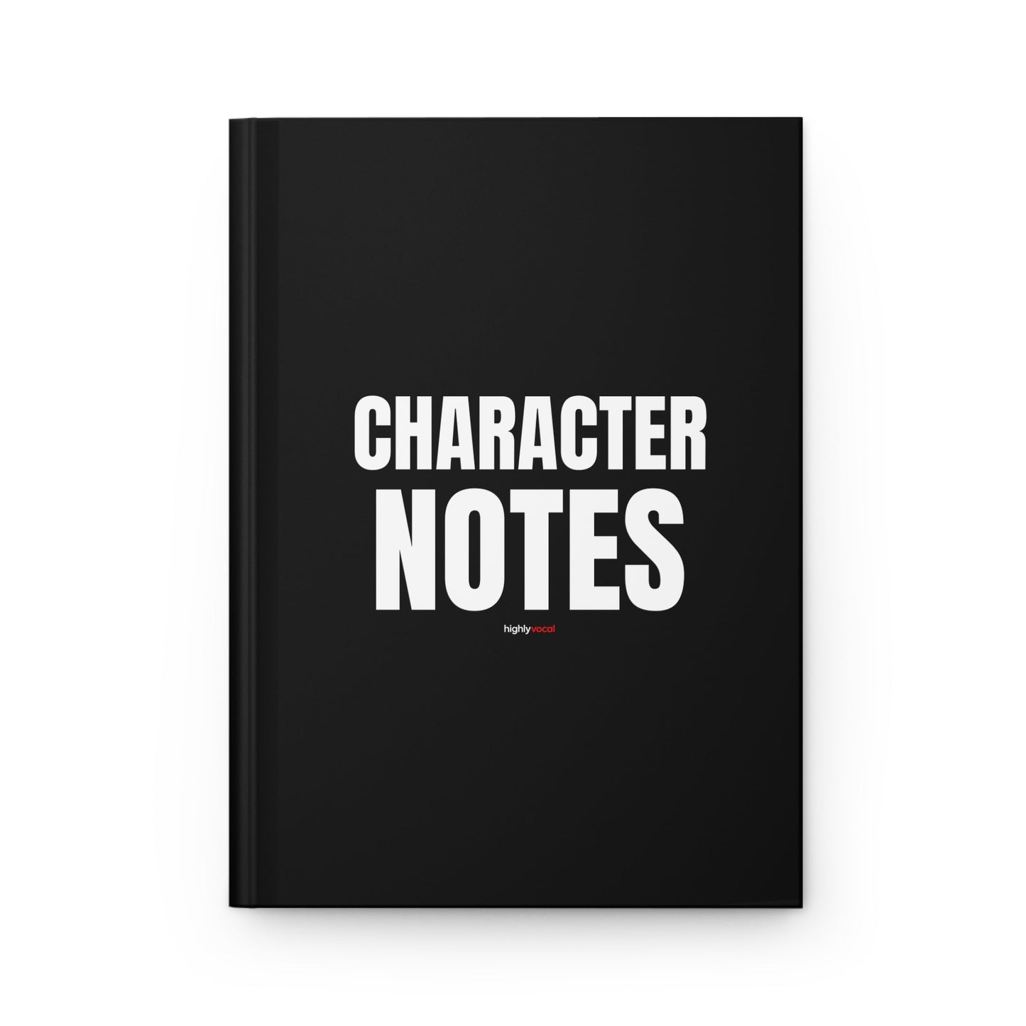 Character Notes Journal