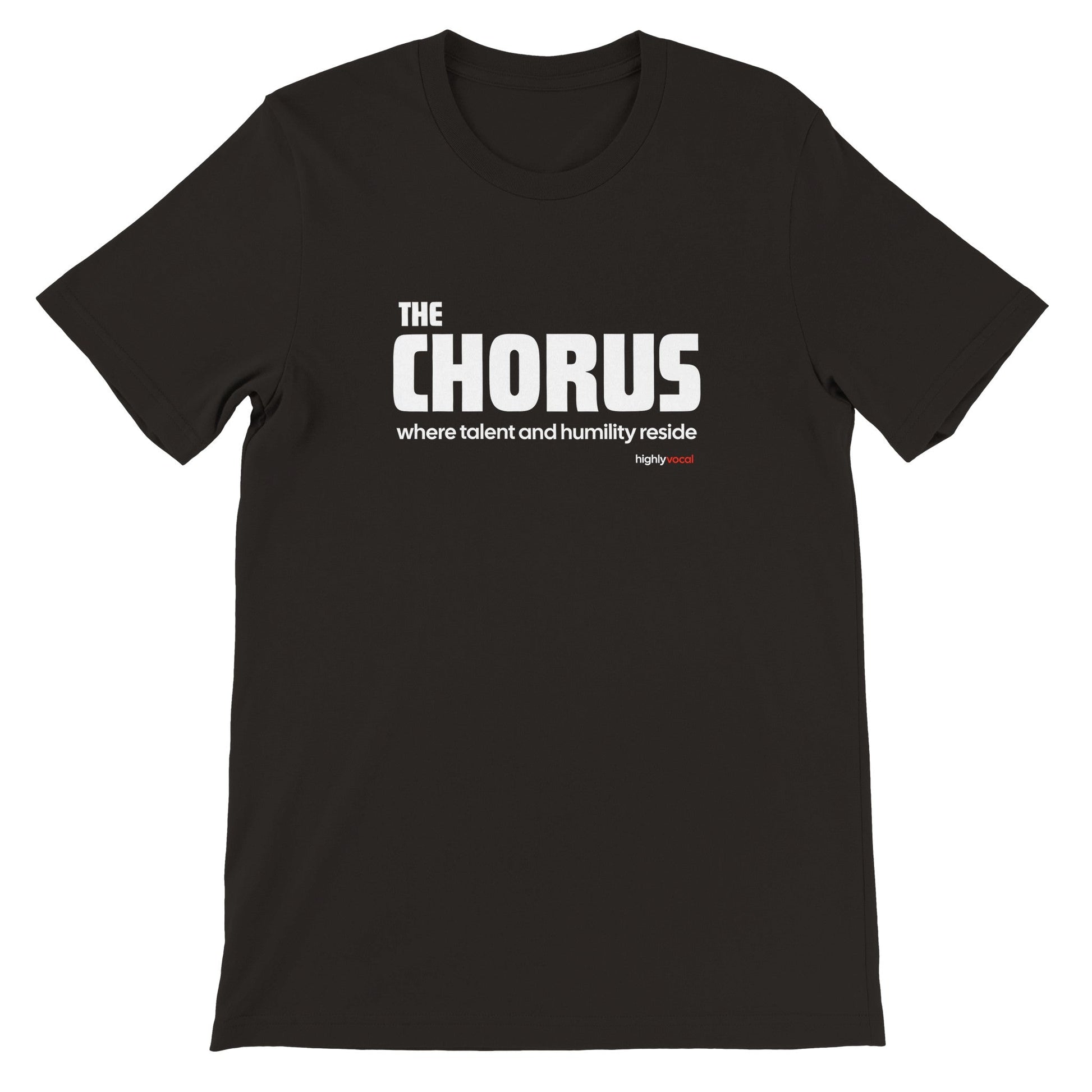 Chorus T-Shirt - Black / S - Print Material