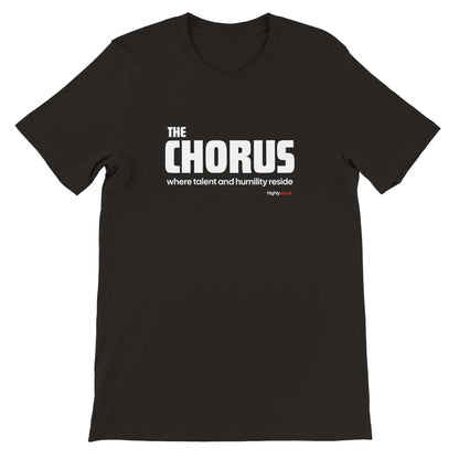 Chorus T-Shirt - Black / S - Print Material