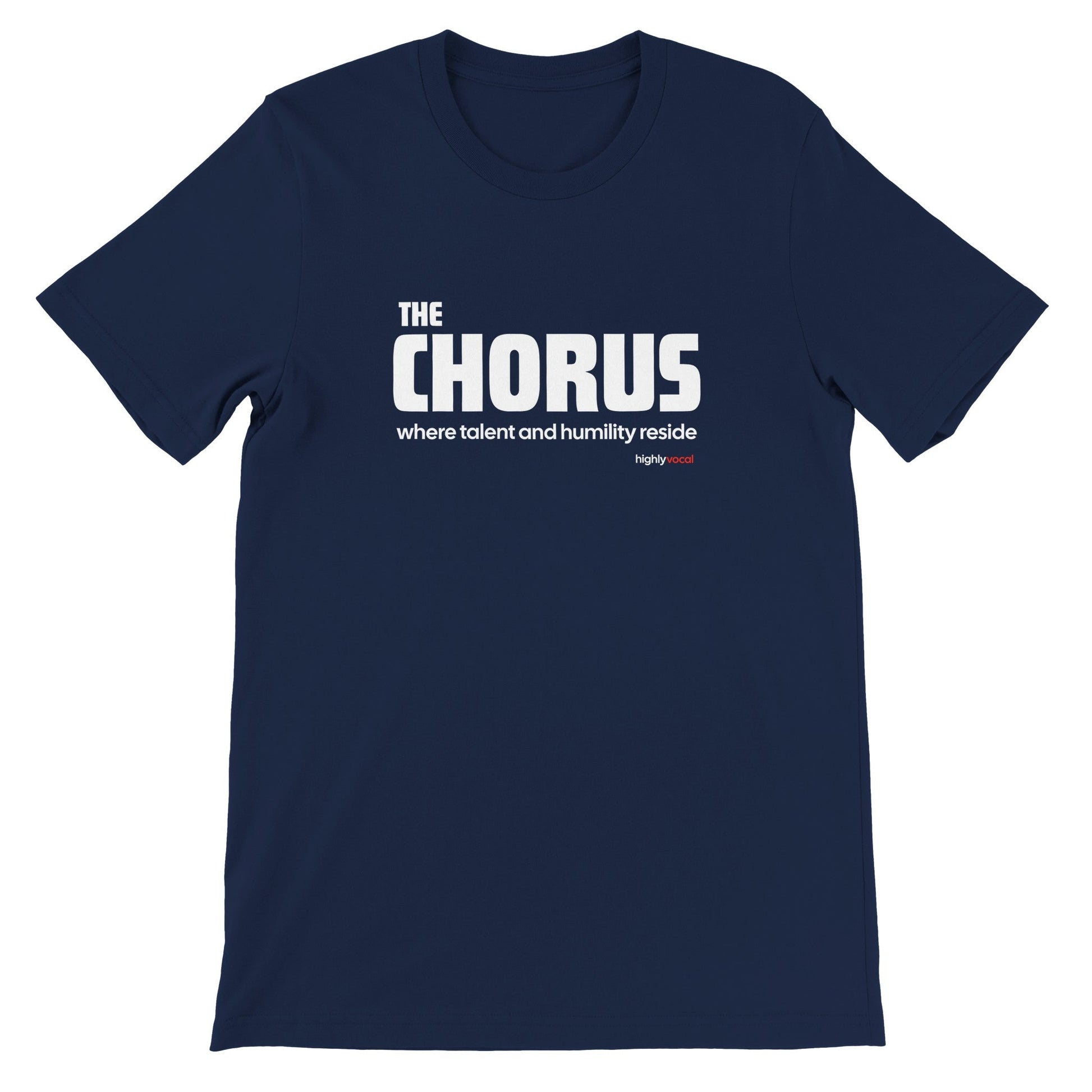 Chorus T-Shirt - Navy / S - Print Material