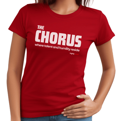 Chorus T-Shirt - Print Material