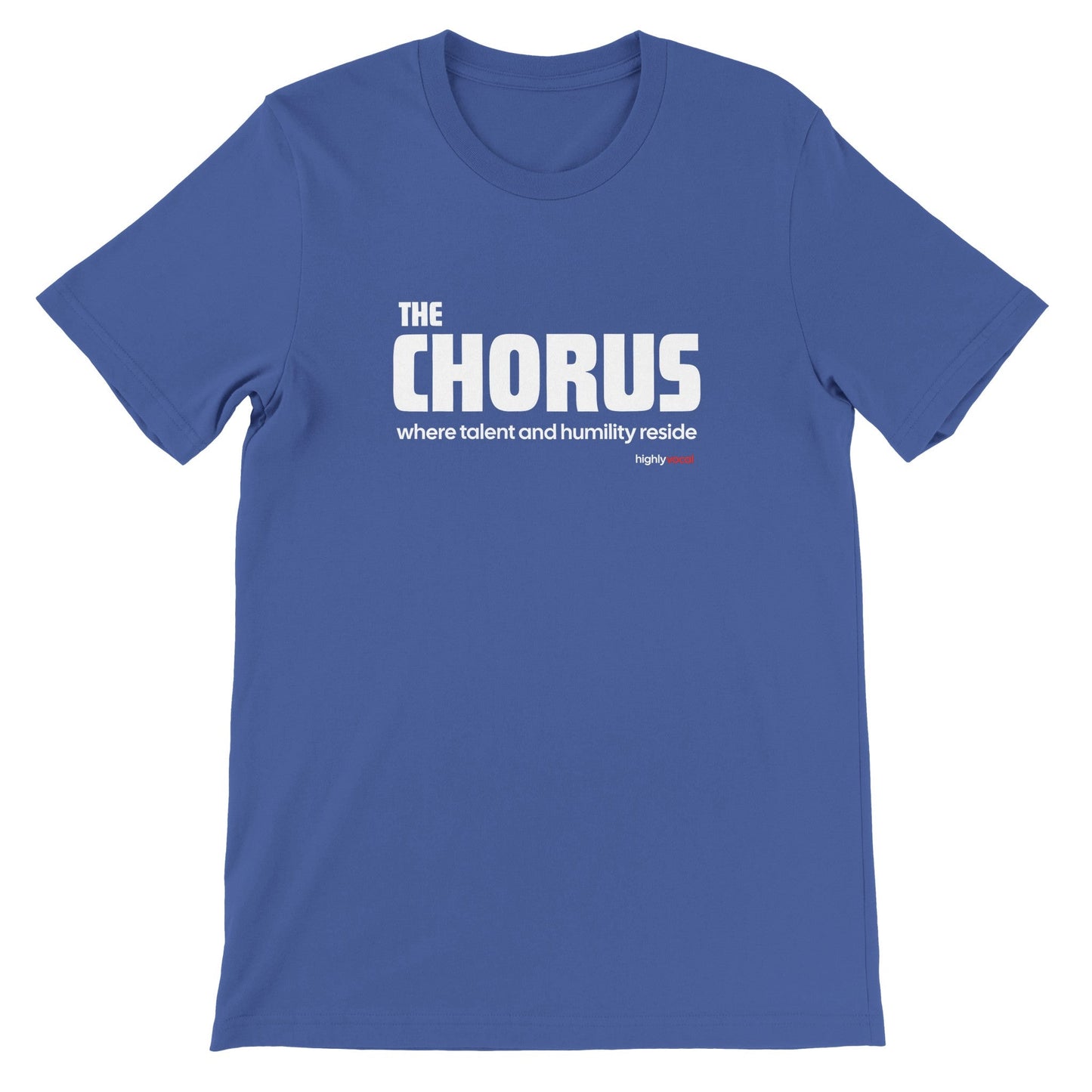 Chorus T-Shirt - True Royal / S - Print Material