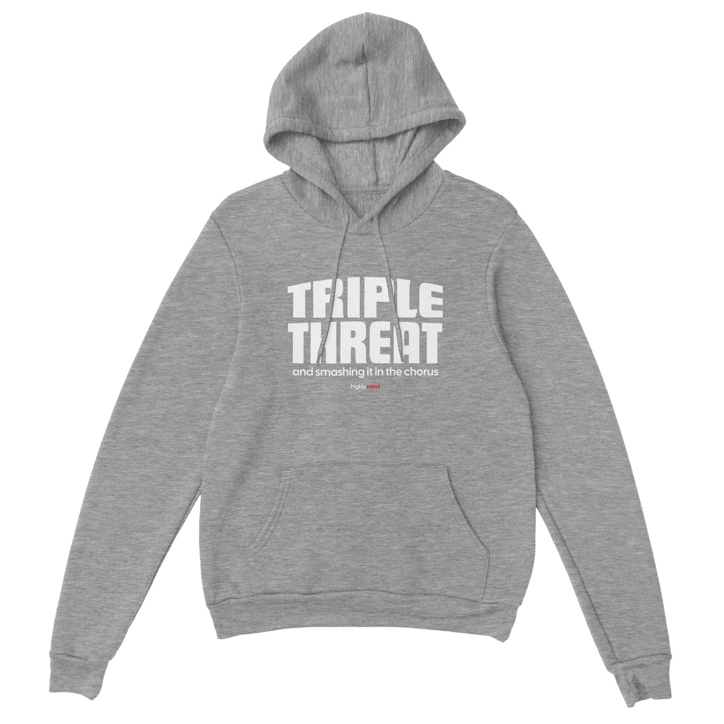 Chorus Triple Threat Hoodie for Actors and Theatre Lovers - Highly Vocal