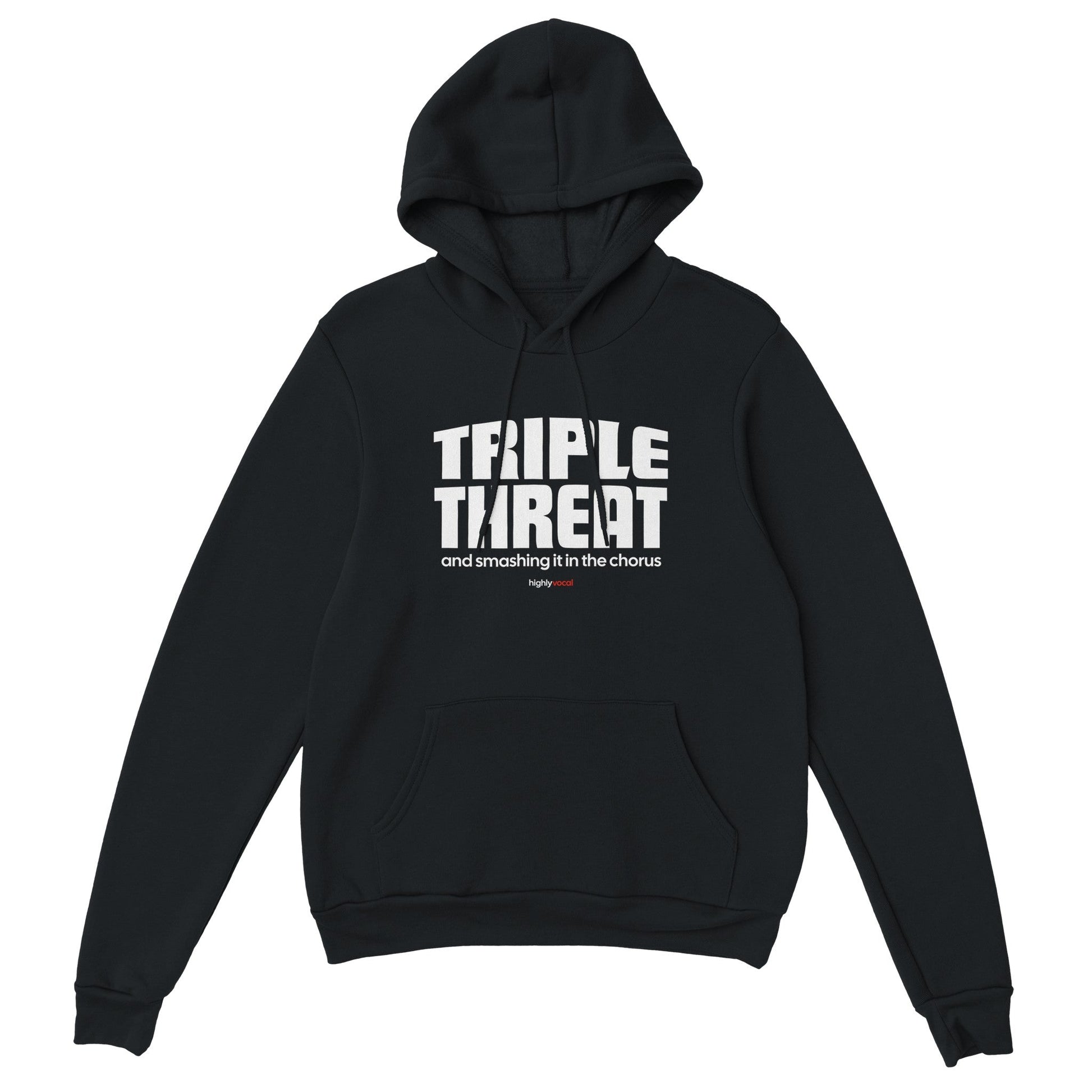 Chorus Triple Threat Hoodie for Actors and Theatre Lovers - Highly Vocal