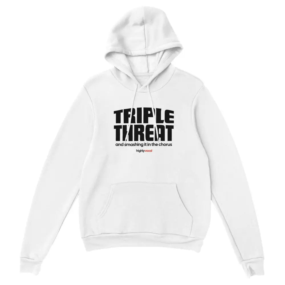 Chorus Triple Threat Hoodie for Actors and Theatre Lovers - Highly Vocal