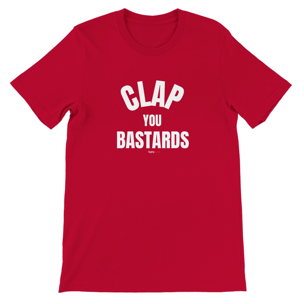 Clap T-Shirt T-Shirt - Print Material