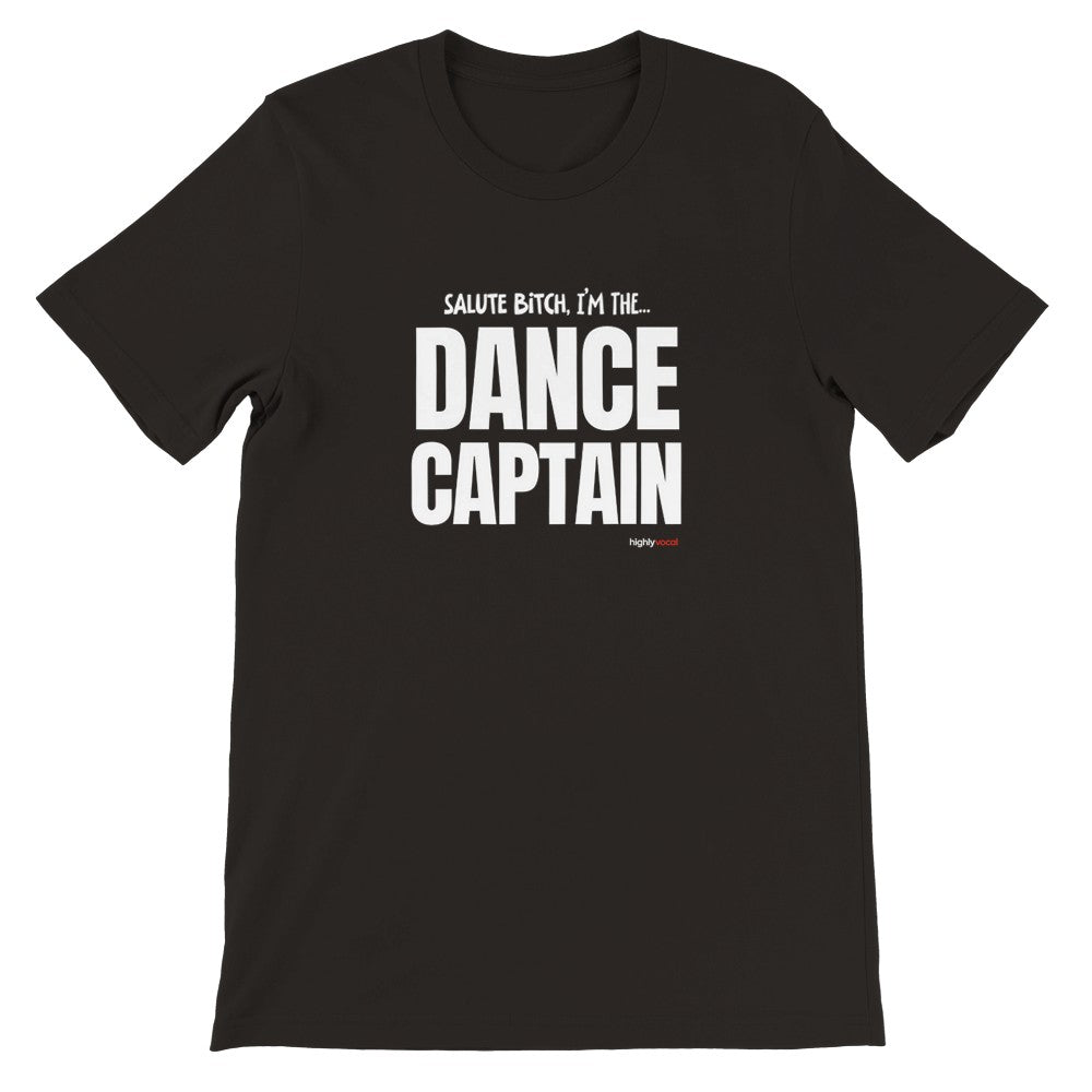 Dance Captain T-Shirt - Print Material