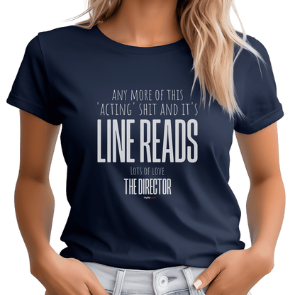 Director Line Reads T-Shirt - Print Material