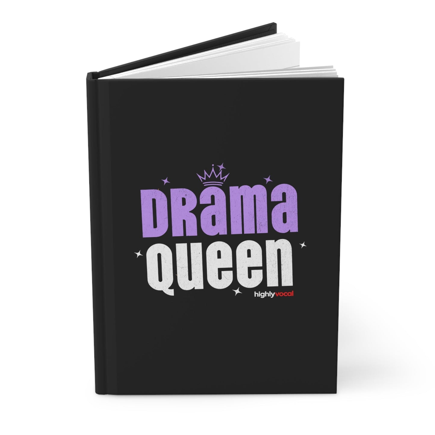 Drama Queen Journal for Actors and Music Theatre Lovers - Highly Vocal