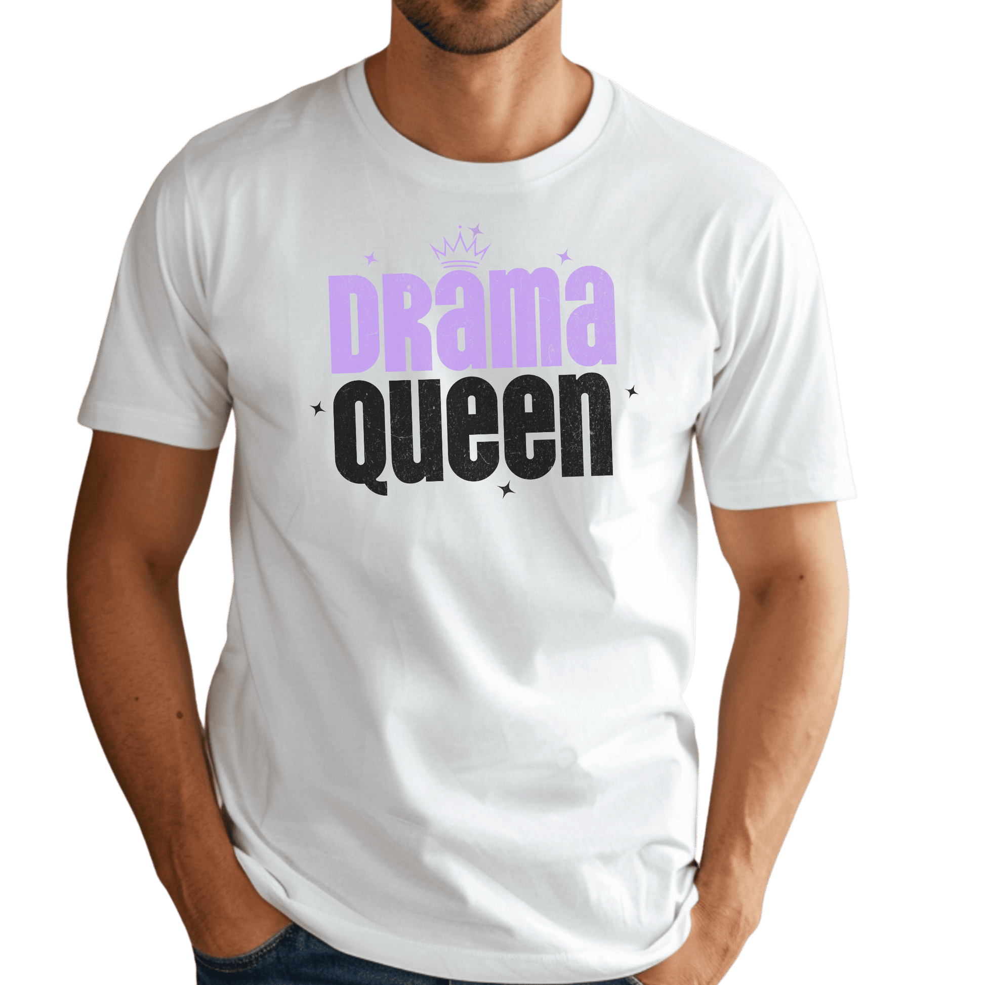 Drama Queen T-Shirt - Print Material