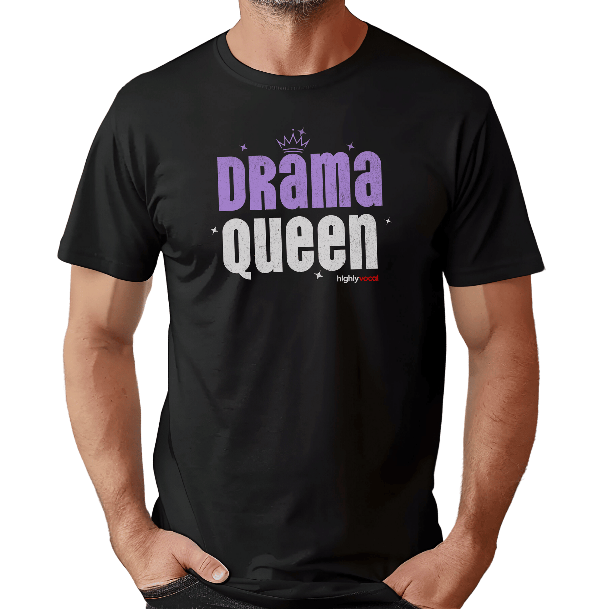 Drama Queen T-Shirt - Print Material