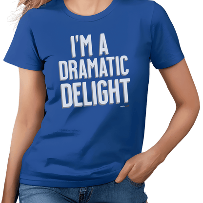 Dramatic Delight T-Shirt - Print Material