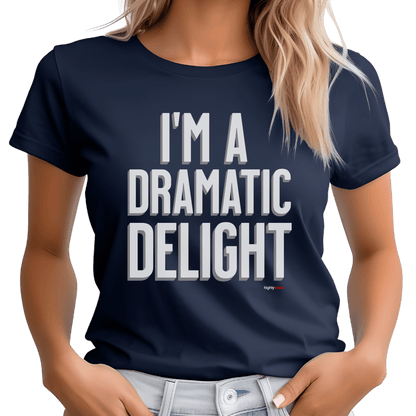 Dramatic Delight T-Shirt - Print Material