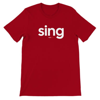 Sing T-shirt - Highly Vocal