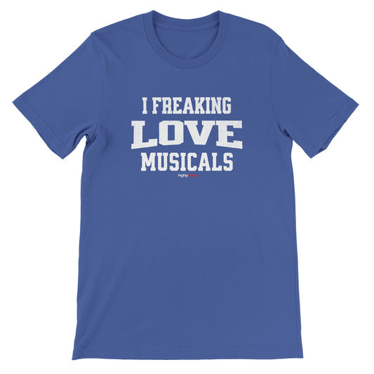 Freaking Love Musicals T-Shirt - Print Material