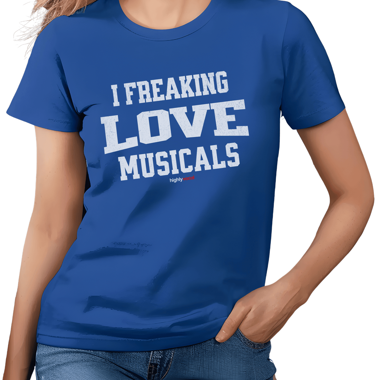 Freaking Love Musicals T-Shirt - Print Material