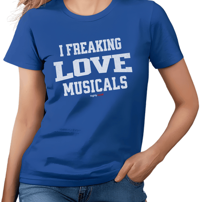 Freaking Love Musicals T-Shirt - Print Material