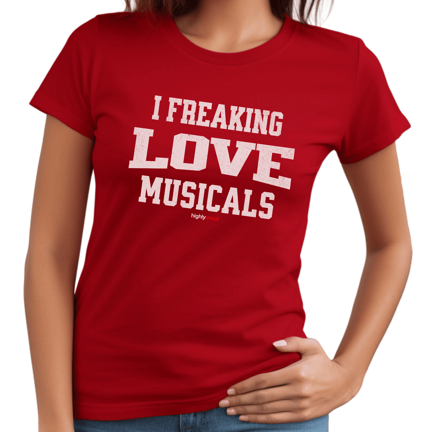 Freaking Love Musicals T-Shirt - Print Material