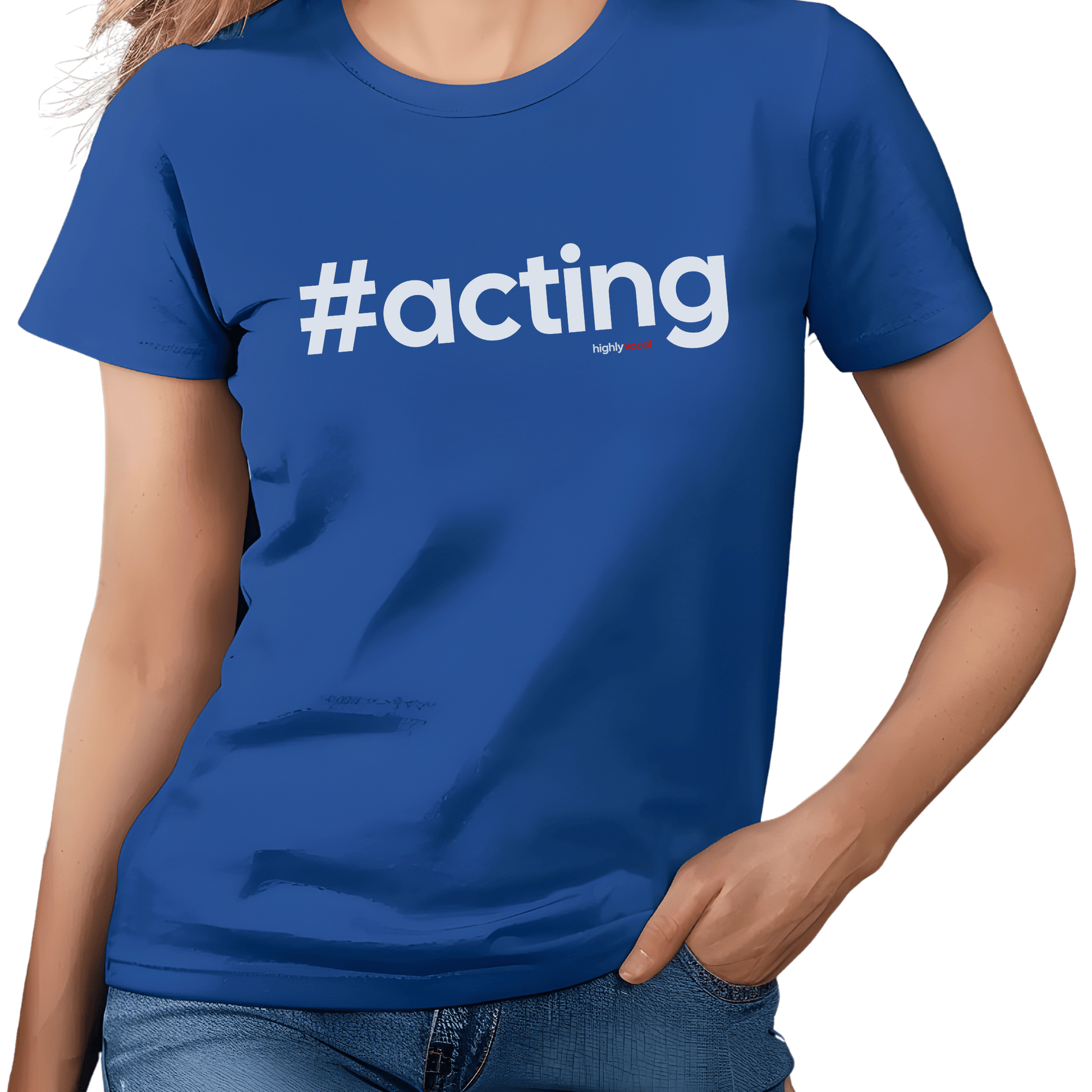 Hashtag Acting T-Shirt - Print Material