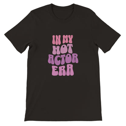 Hot Actor Era T-Shirt - Black / S - Print Material