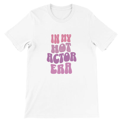 Hot Actor Era T-Shirt - White / S - Print Material