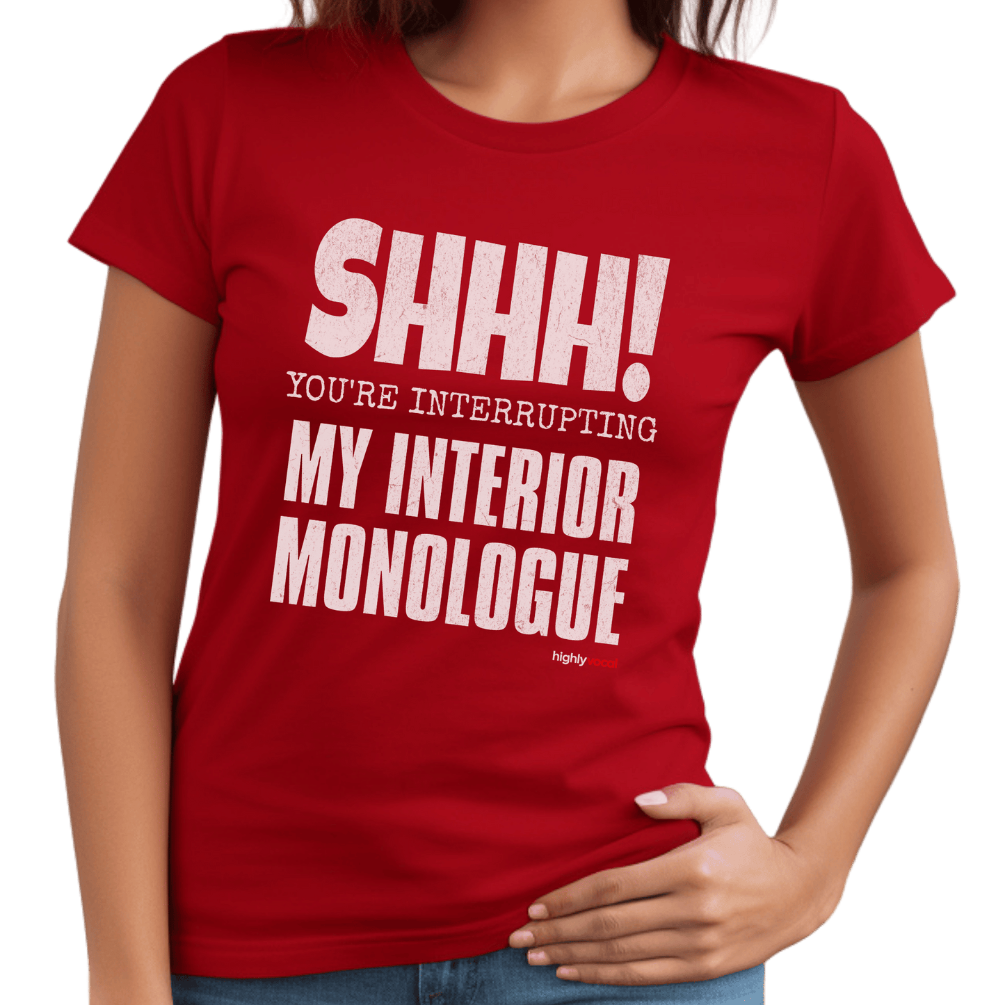 Interior Monologue T-Shirt - Print Material