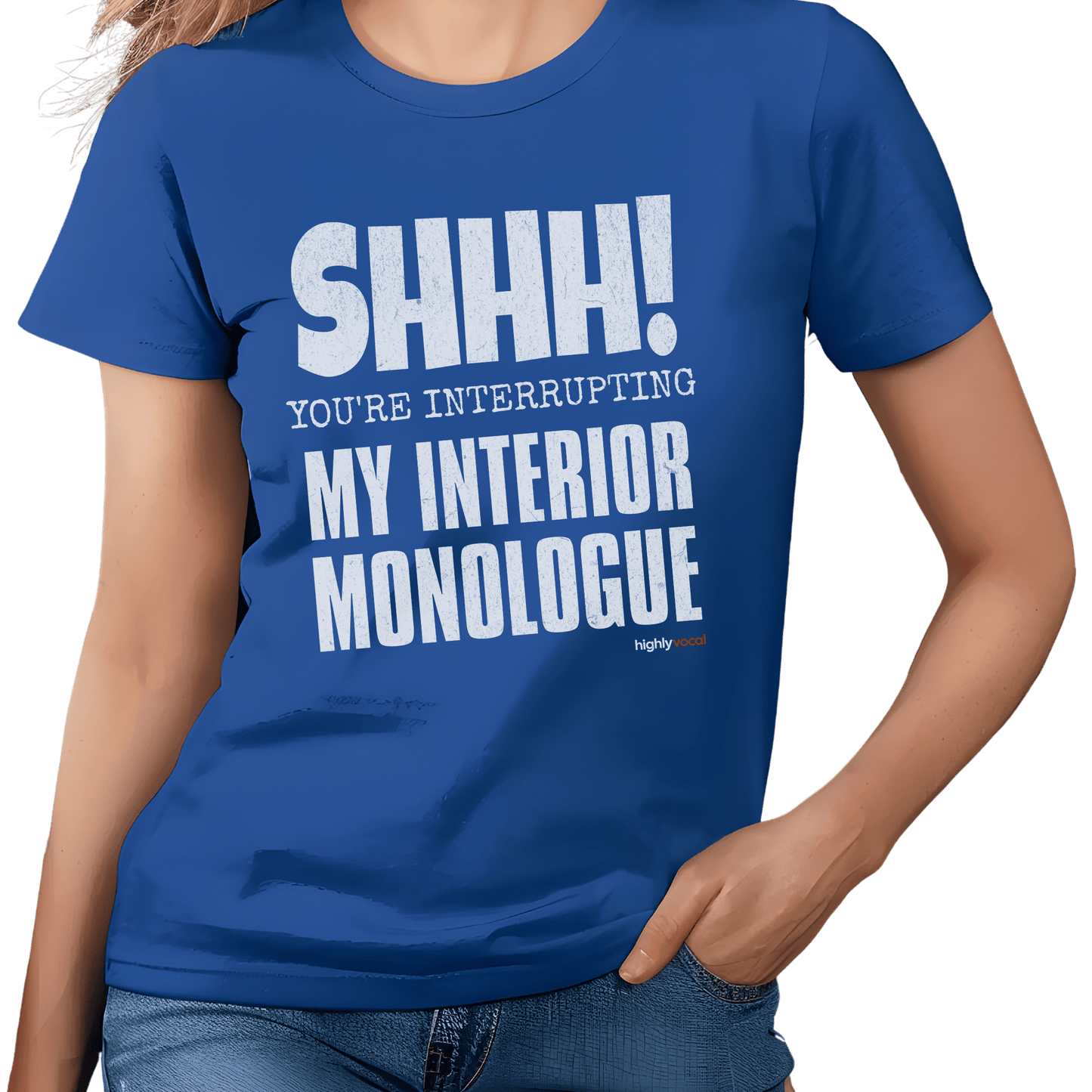 Interior Monologue T-Shirt - Print Material