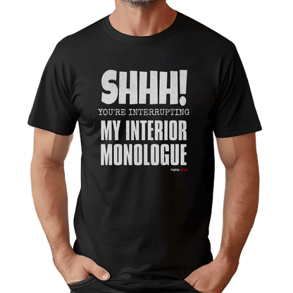 Interior Monologue T-Shirt - Print Material