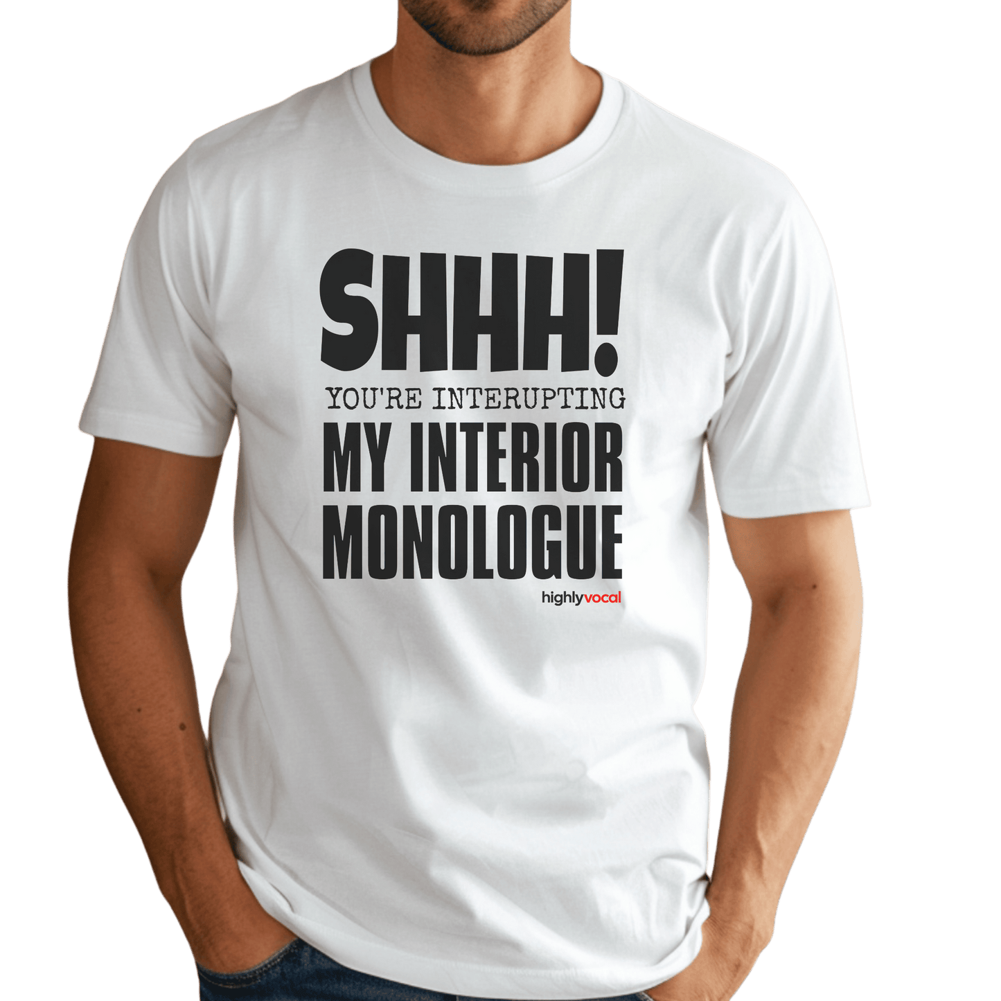 Interior Monologue T-Shirt - Print Material