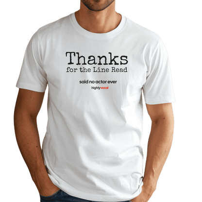 Line Read T-Shirt - Print Material