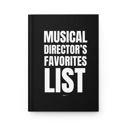 Musical Director's Favorites Journal