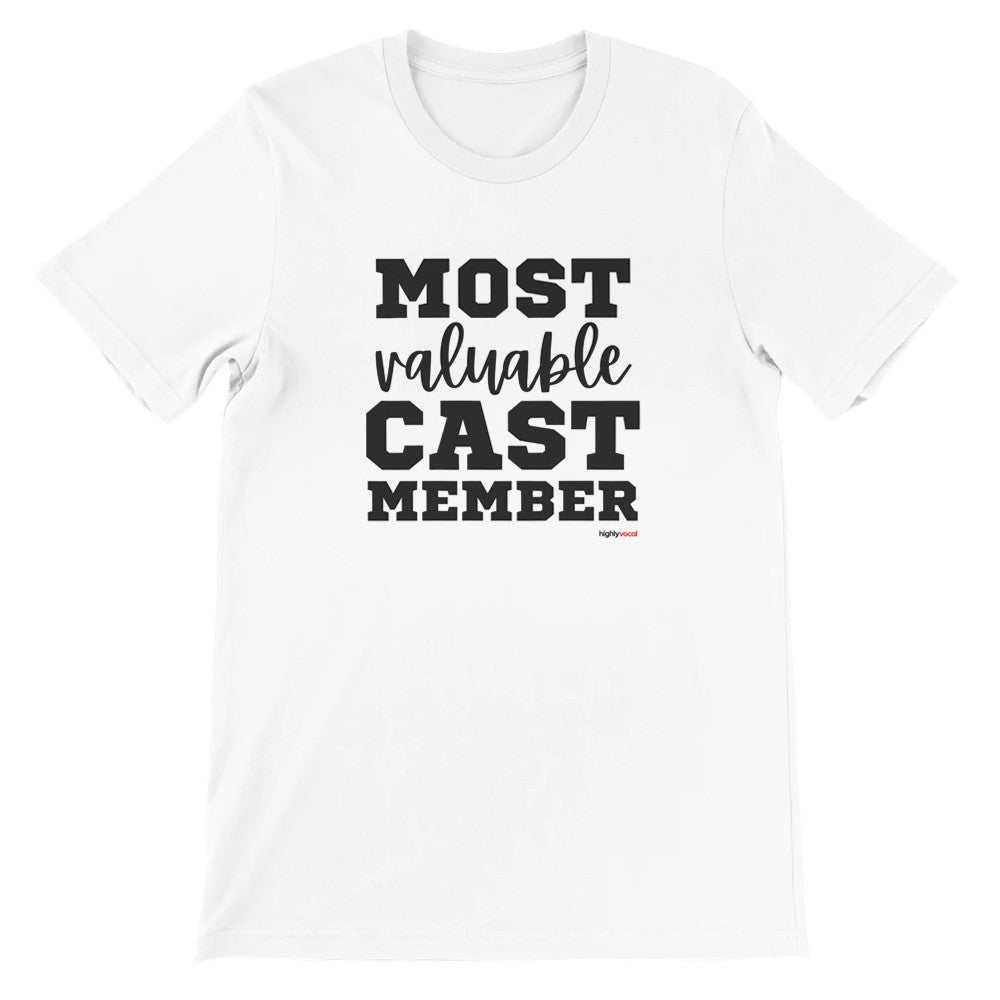 MV Cast T-Shirt - Print Material