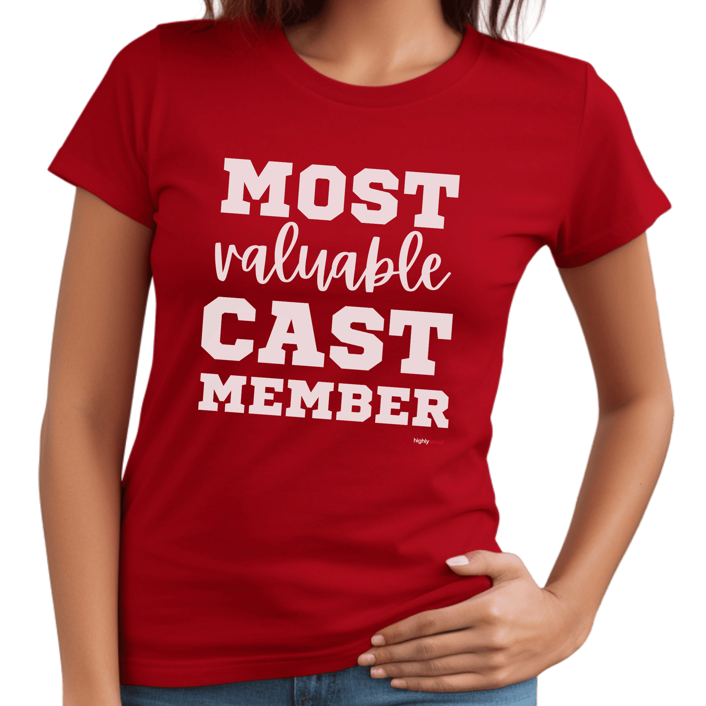 MV Cast T-Shirt - Print Material