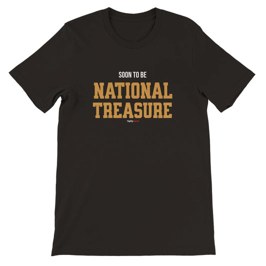 National Treasure T-Shirt - Black / S - Print Material