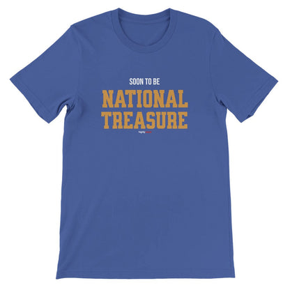 National Treasure T-Shirt - True Royal / S - Print Material