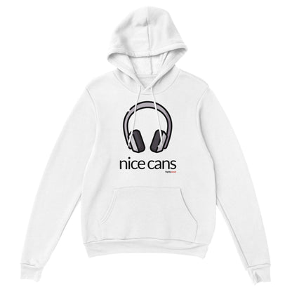 Nice Cans Hoodie for Voice Actors and Voiceovers - Highly Vocal