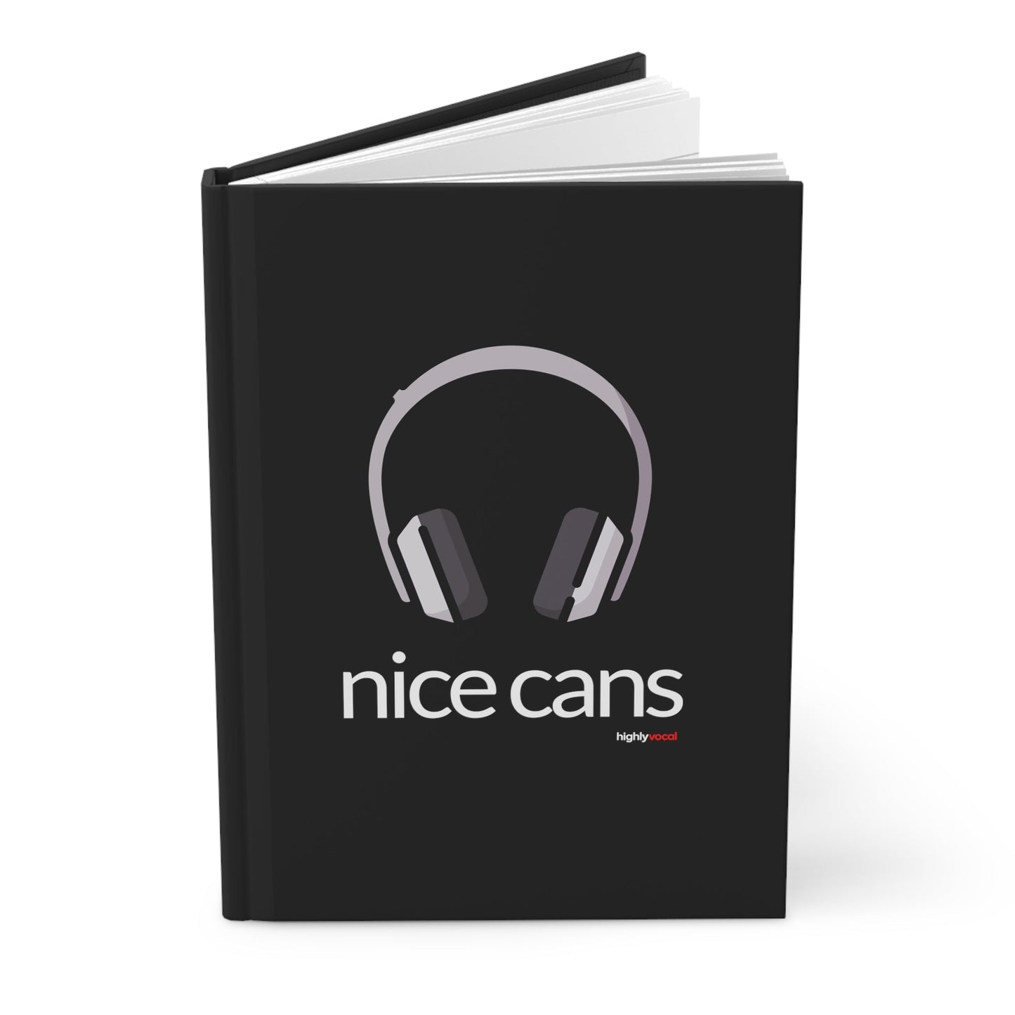 Nice Cans Journal for Voice Actors and Voiceovers - Highly Vocal