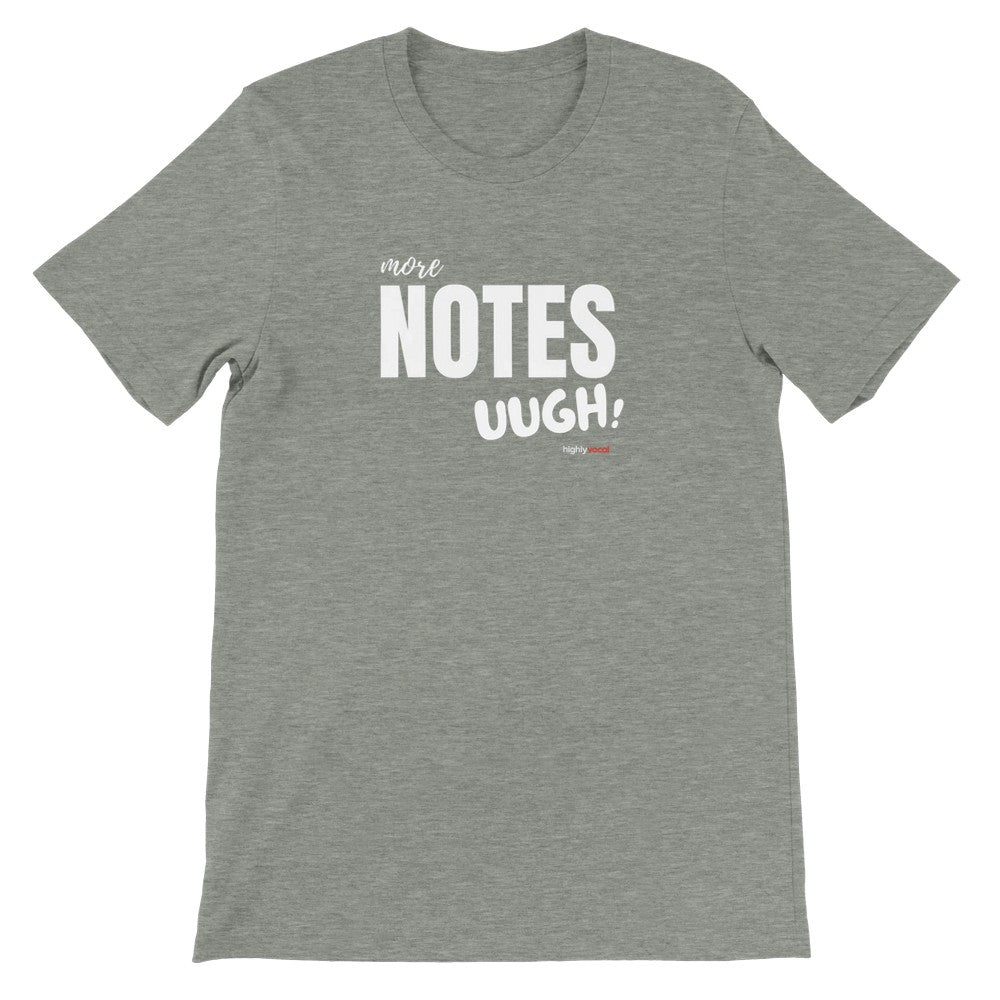 Notes T-Shirt - Print Material