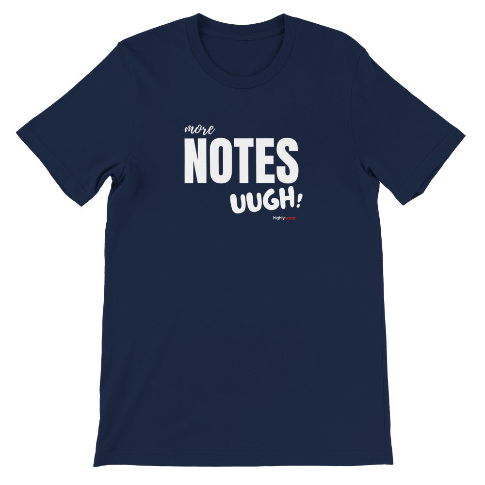 Notes T-Shirt - Print Material